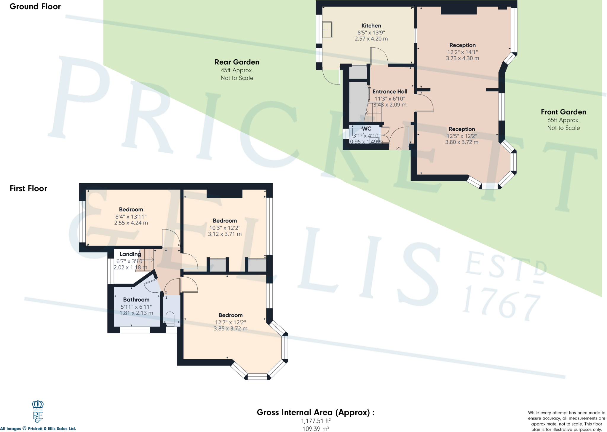 The Gardens, High Street, London, N8 floorplan