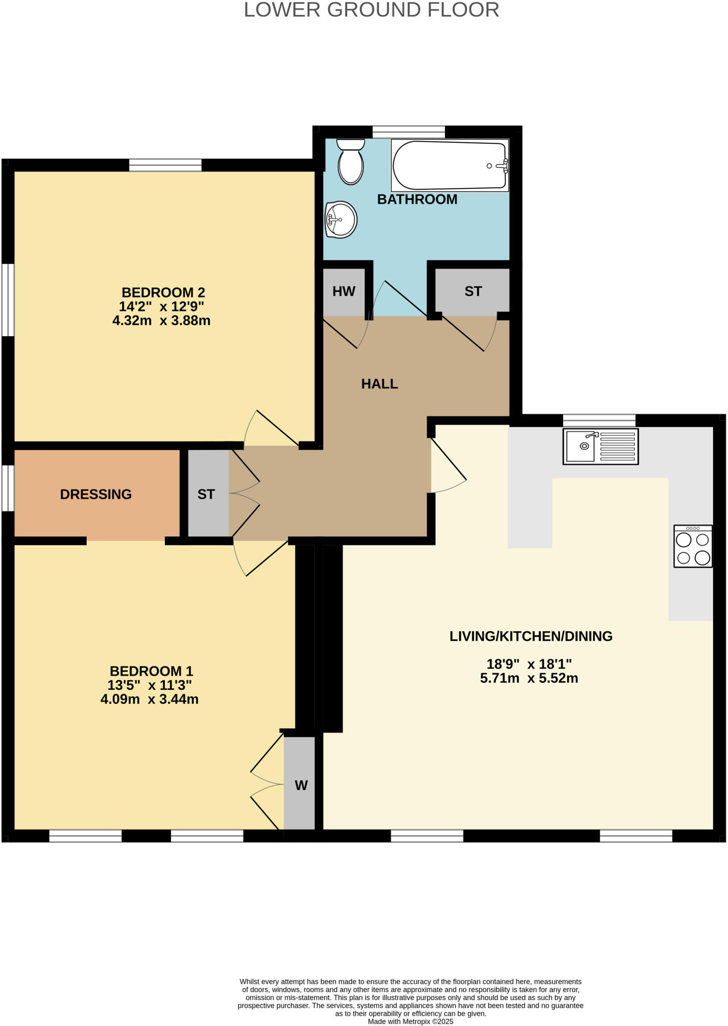 Ashford Carbonel, Ludlow floorplan