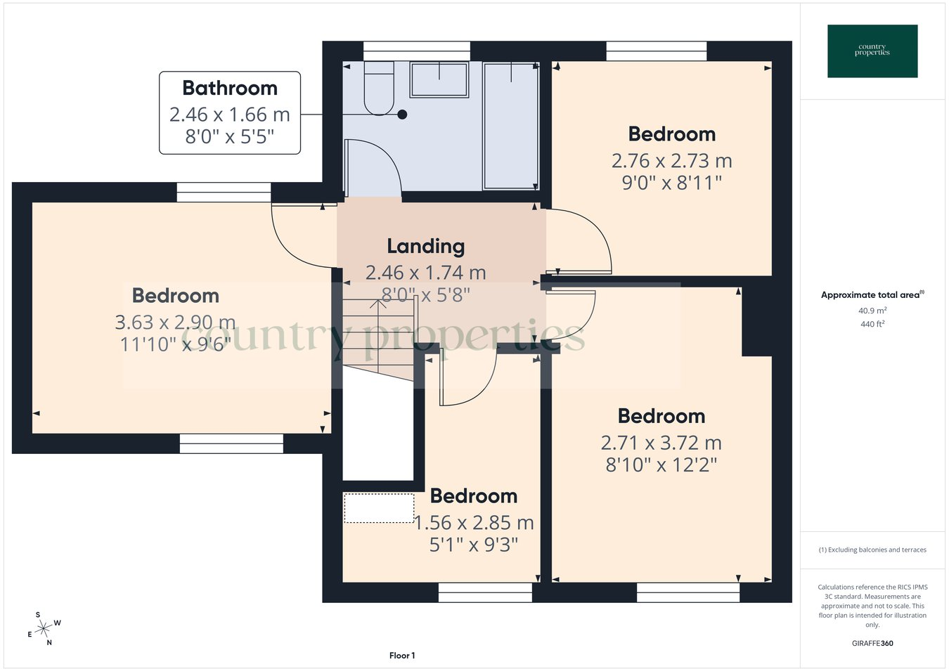 Haymeads, Welwyn Garden City, AL8 floorplan
