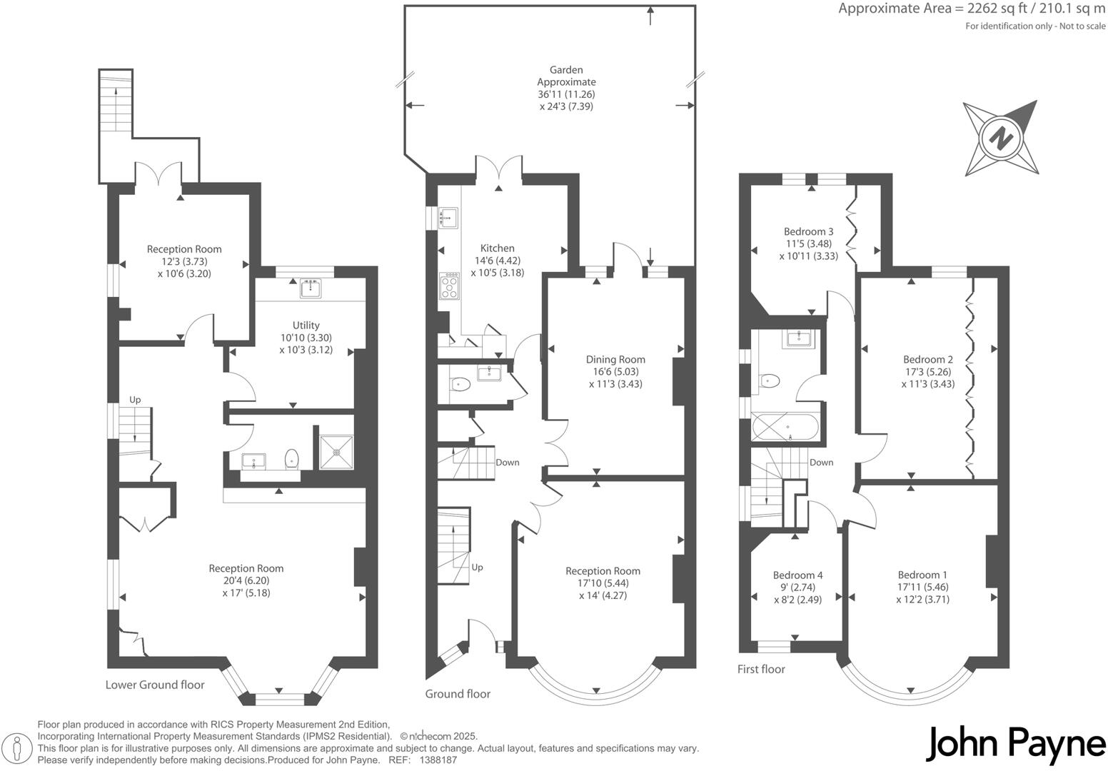 Belmont Hill, London floorplan