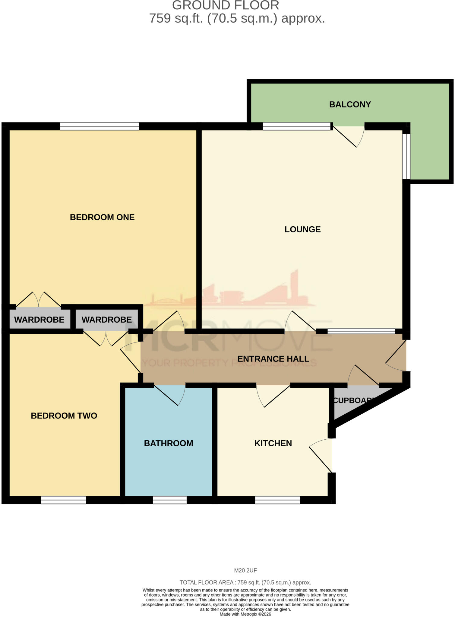 Palatine Road, Manchester floorplan