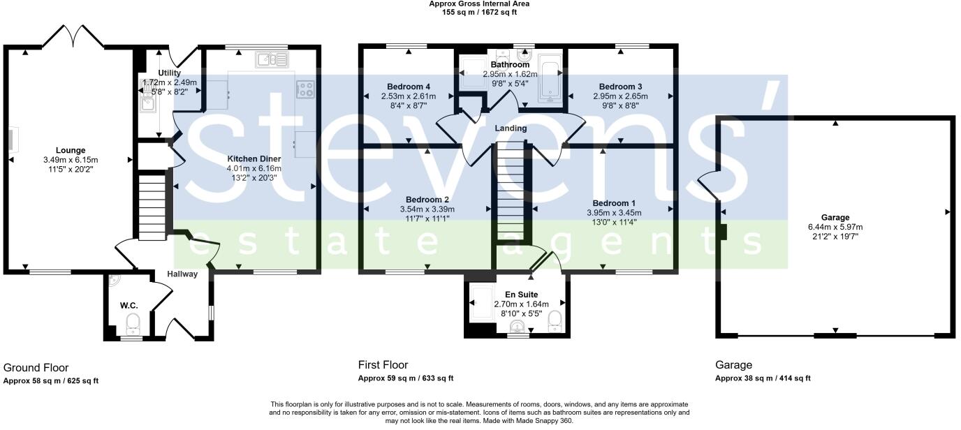 Foxglove Court, North Tawton, Devon, EX20 floorplan