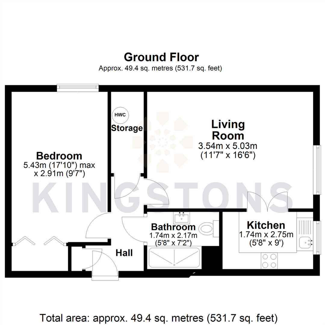 Giffords Court, Lowbourne, Melksham floorplan