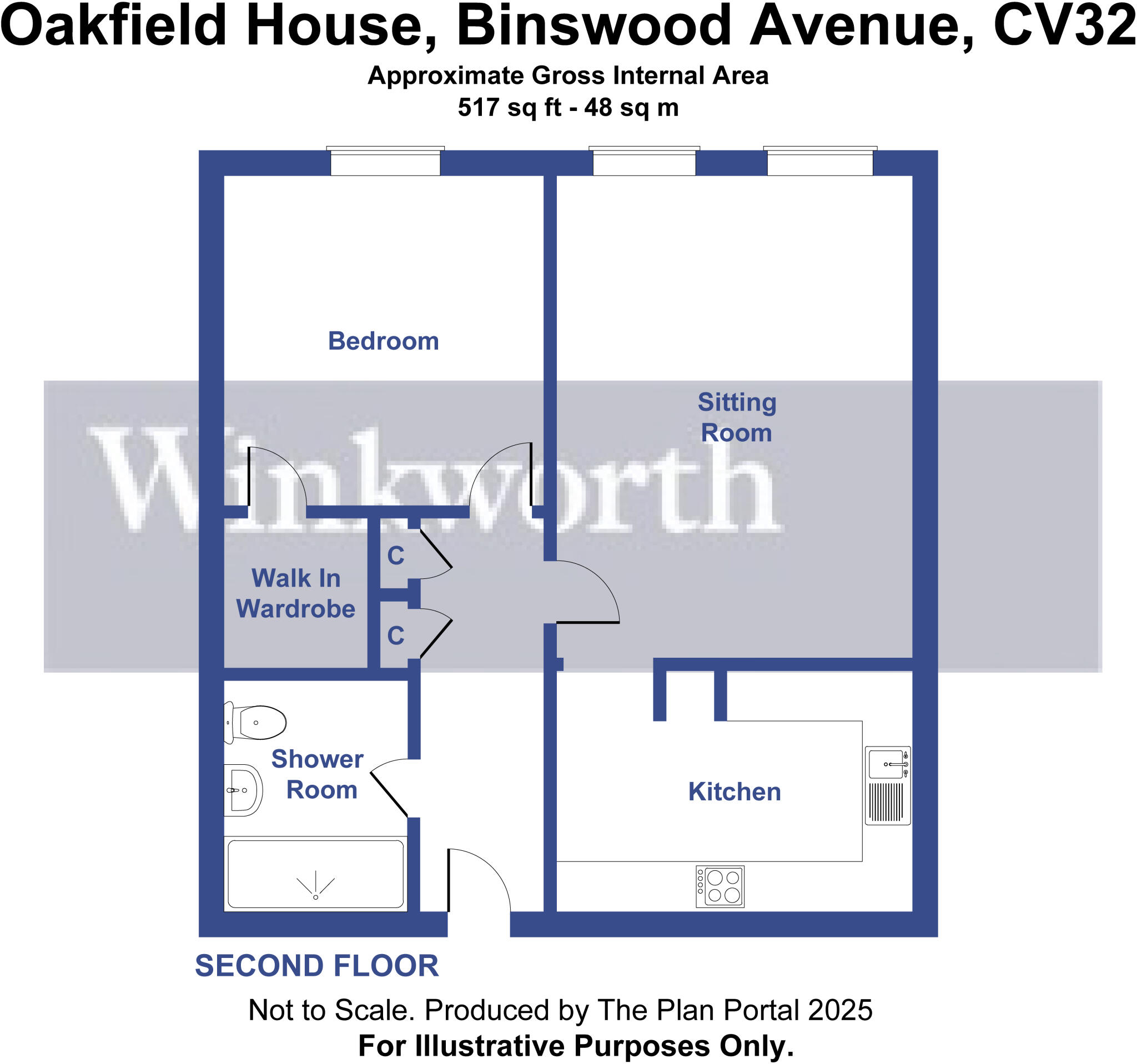 Binswood Avenue, Leamington Spa, Warwickshire, CV32 floorplan