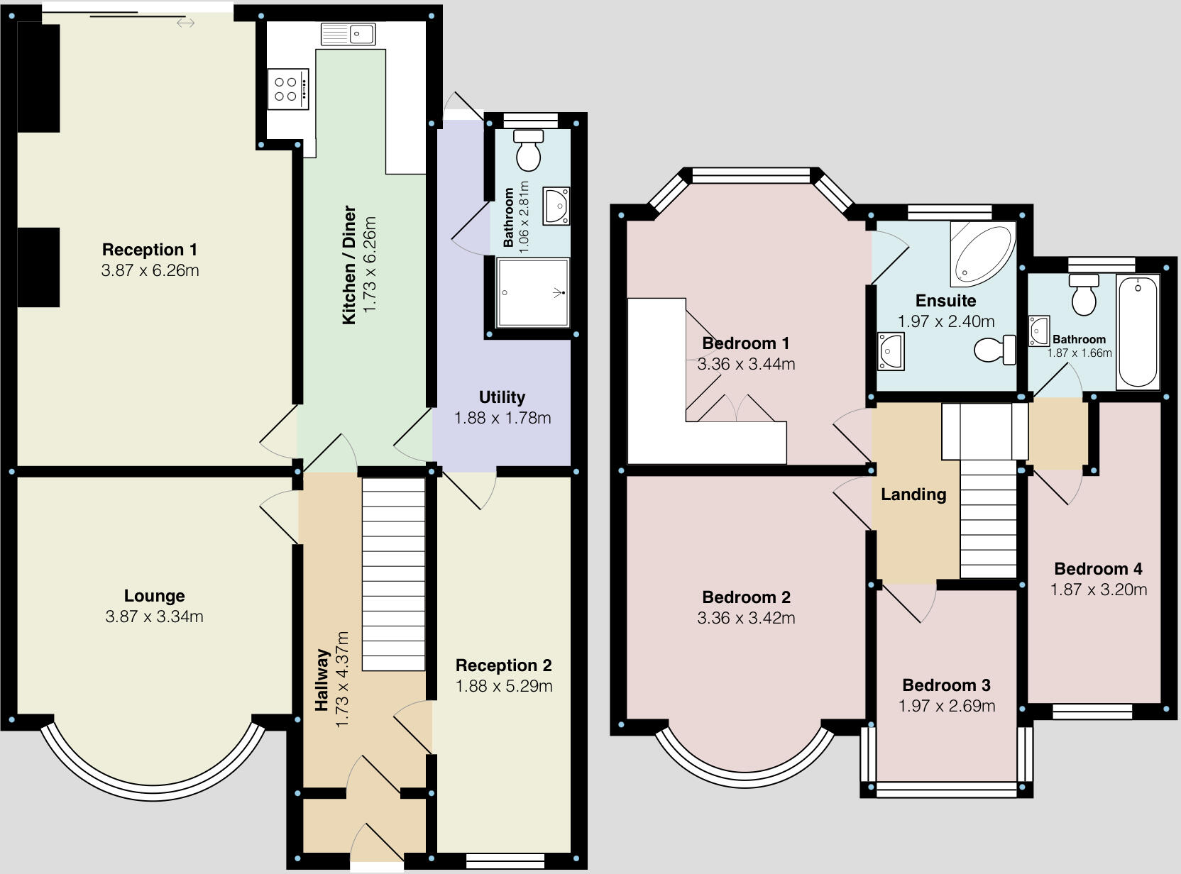Northolt Grove, Birmingham, B42 floorplan