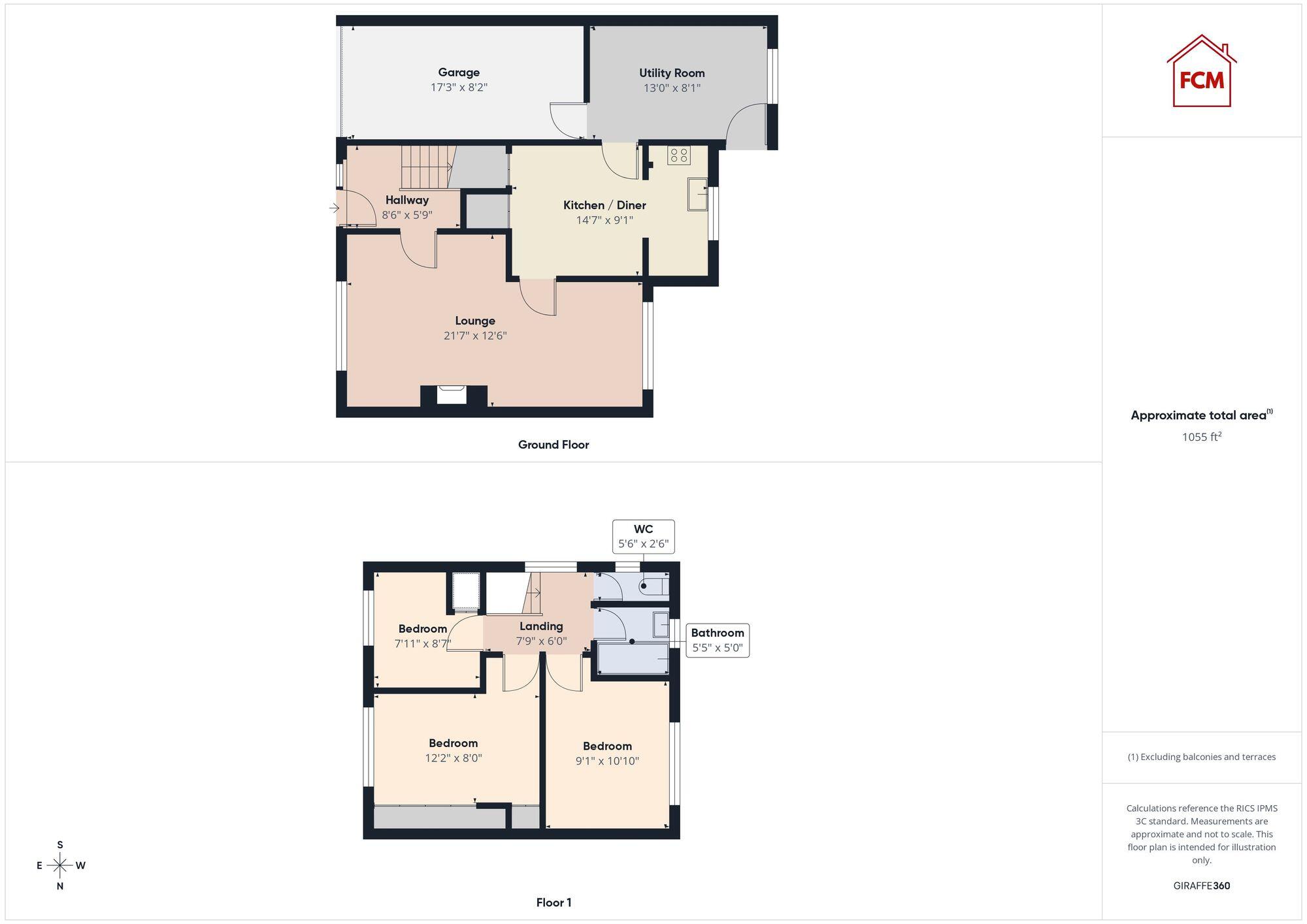 Ehen Road, Thornhill, CA22 floorplan