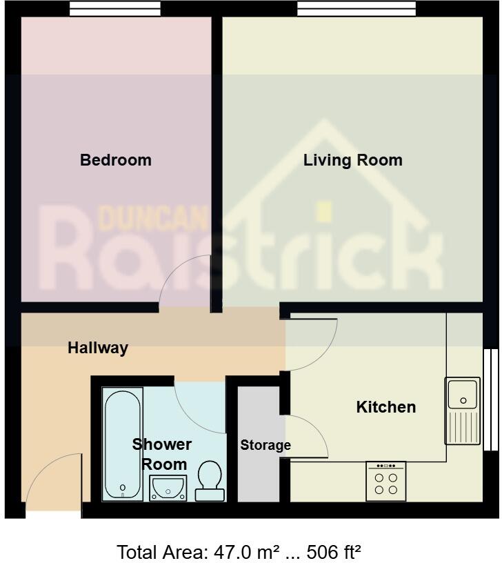 Lawn Court, Hornby Road, Blackpool floorplan