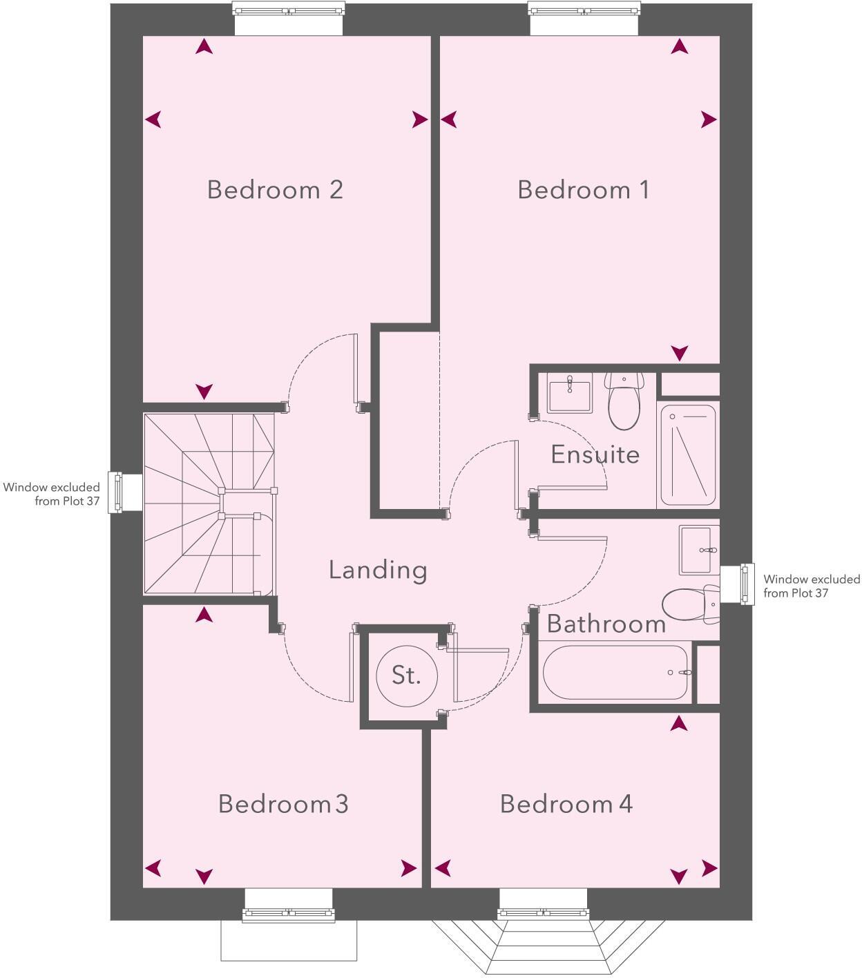 Barleyfield Drive, Nottingham, Nottinghamshire,
NG11 2AZ, 
UK floorplan
