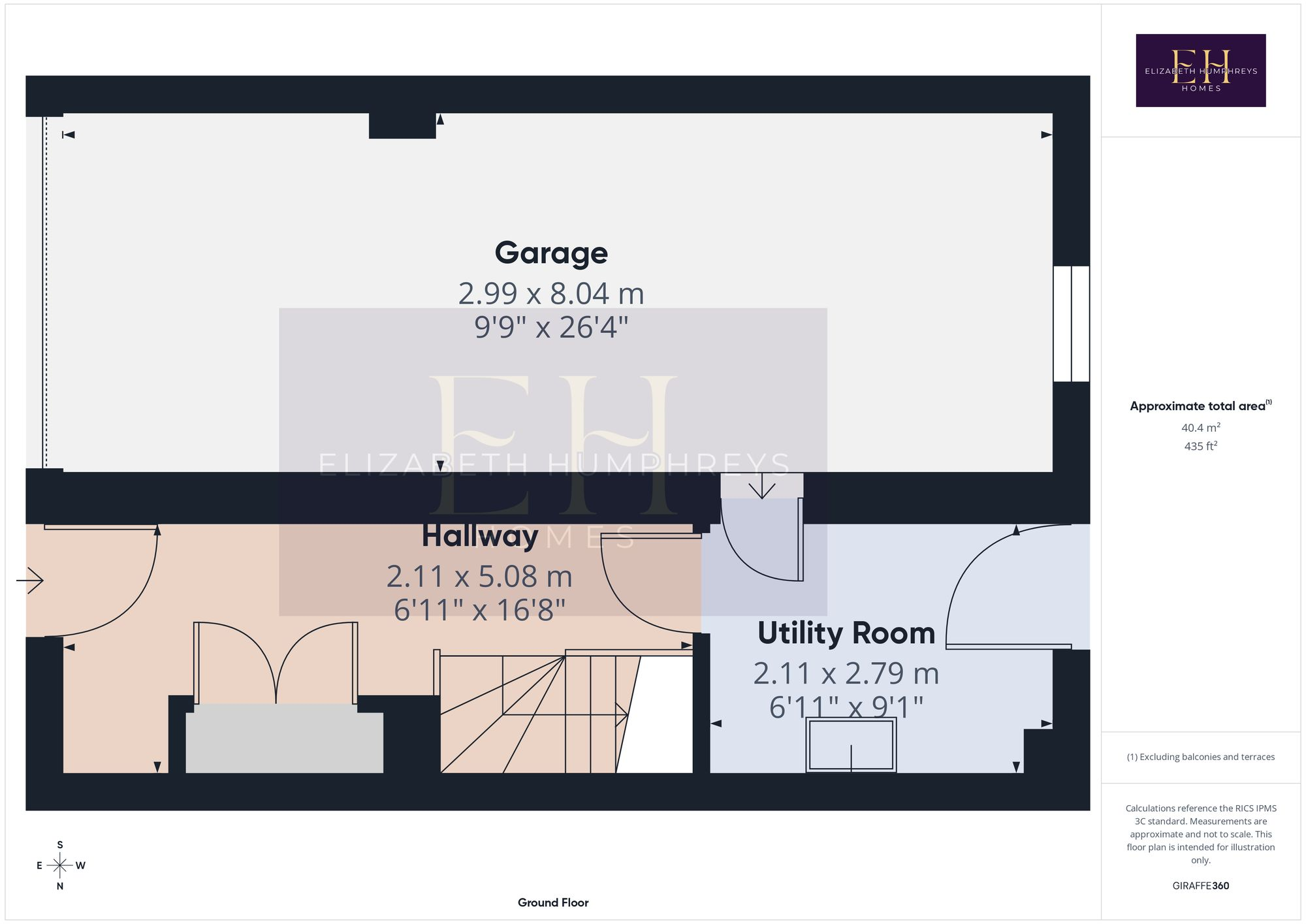 Wrights Square, Rothbury, NE65 floorplan