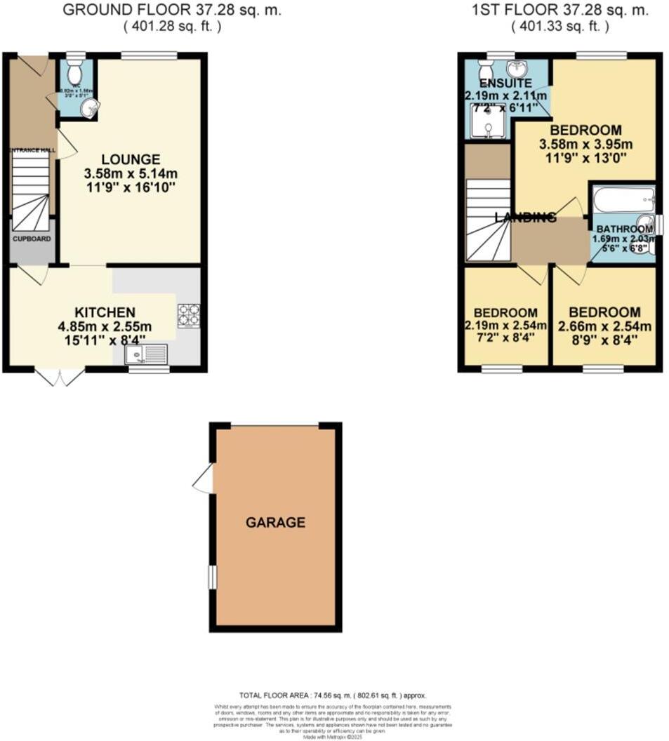 Pritchard Drive, Kegworth, Derby floorplan