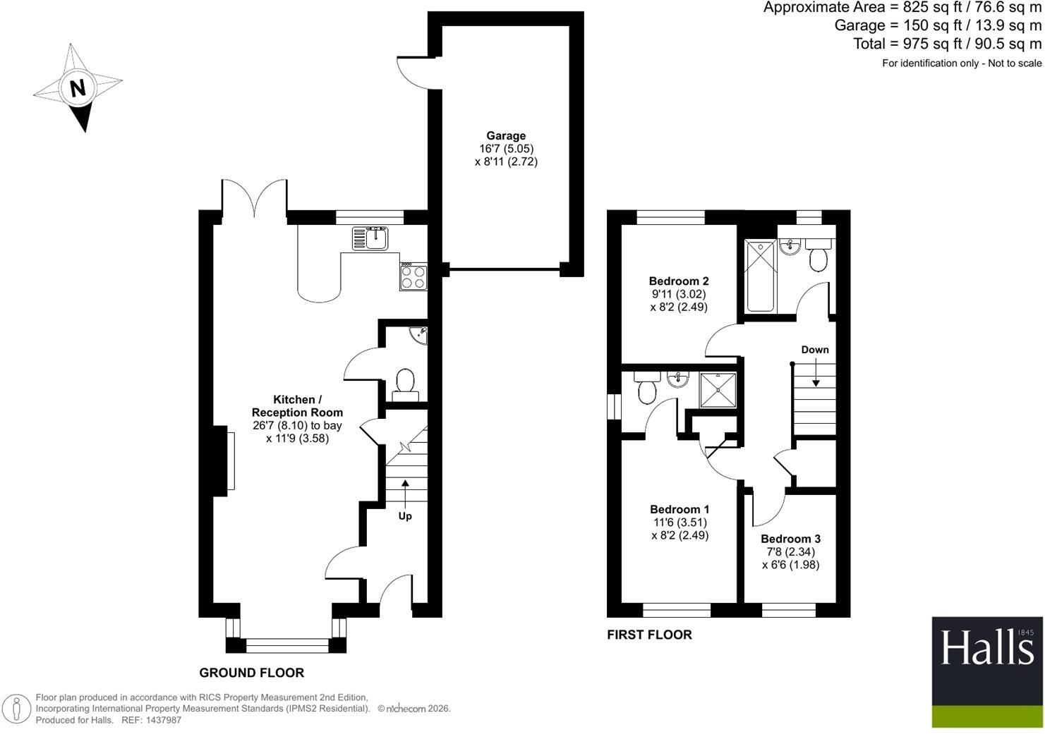 Barley Meadows, Llanymynech floorplan