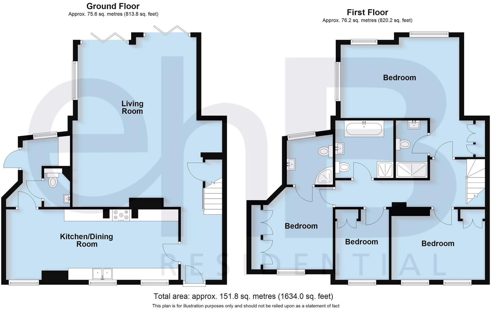 Bridge End, Warwick floorplan