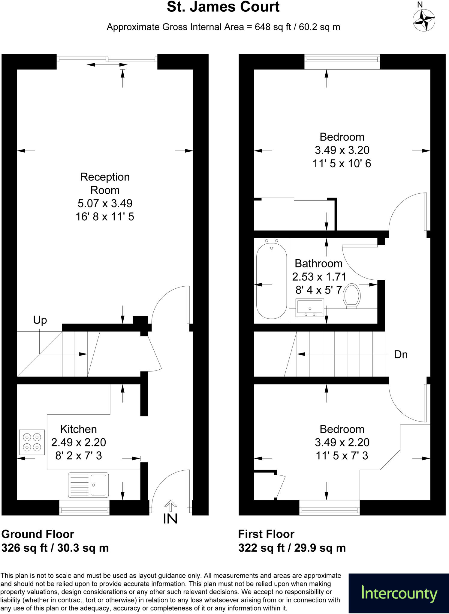 St. James Court, Saffron Walden, Essex, CB10 floorplan