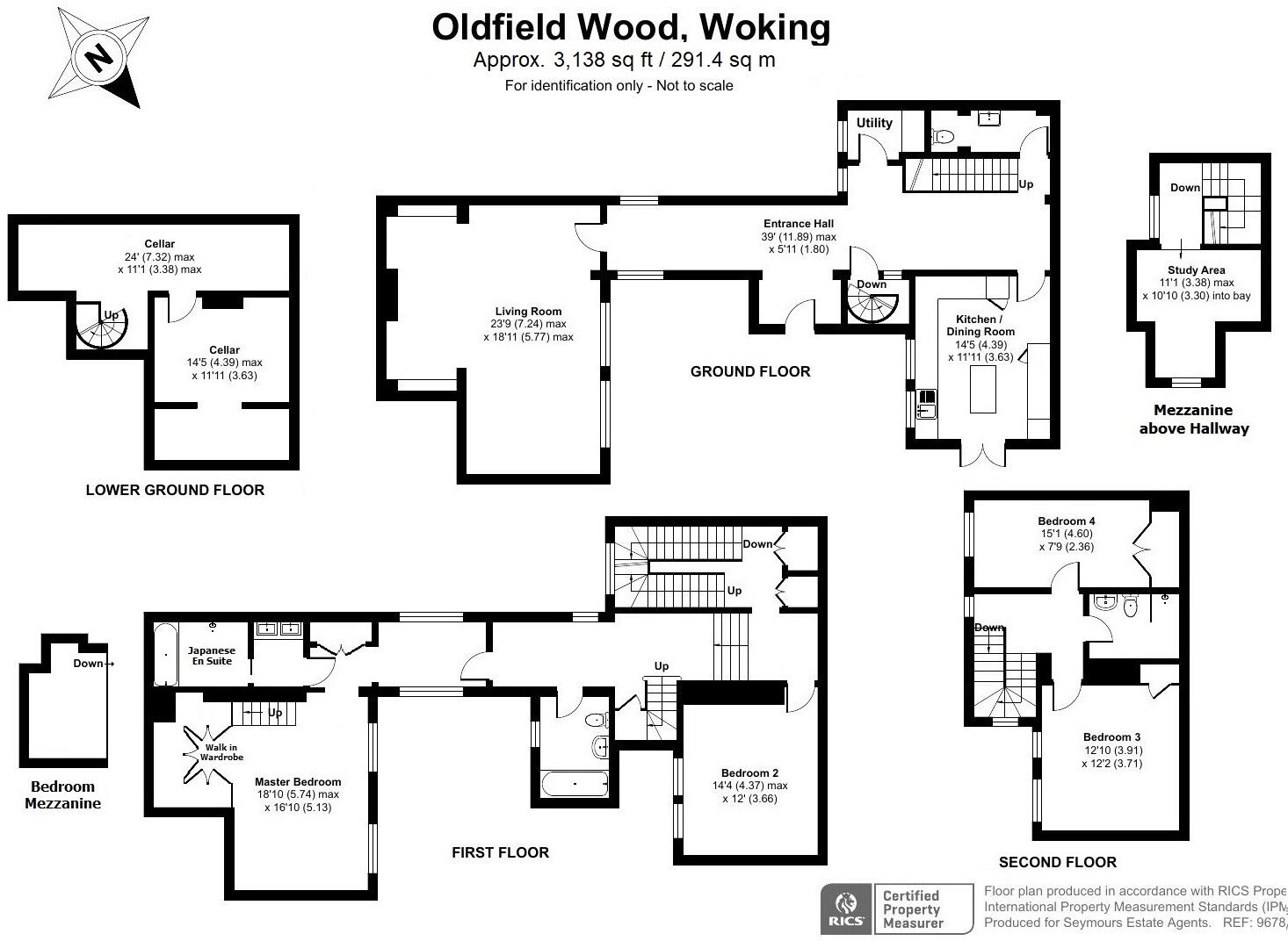 Woking, Surrey, GU22 floorplan