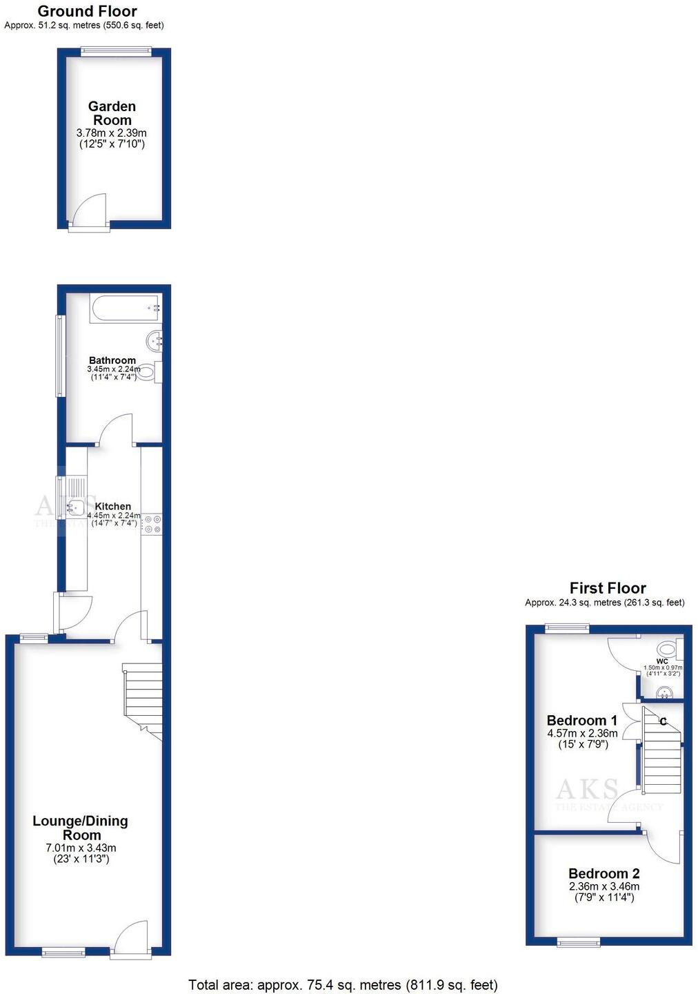 Station Road, Hatton, DE65 floorplan