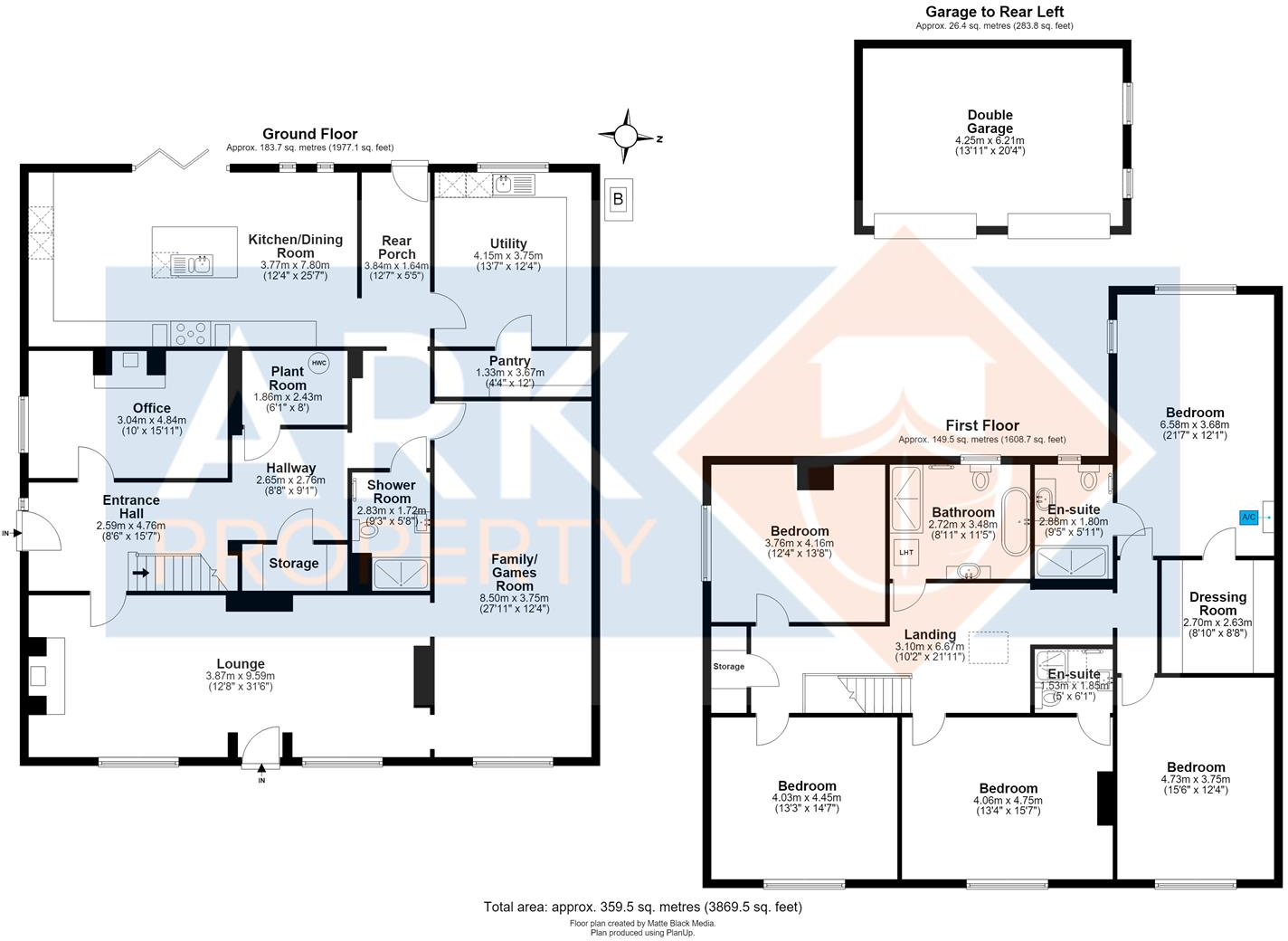 Washway Road, Saracens Head floorplan