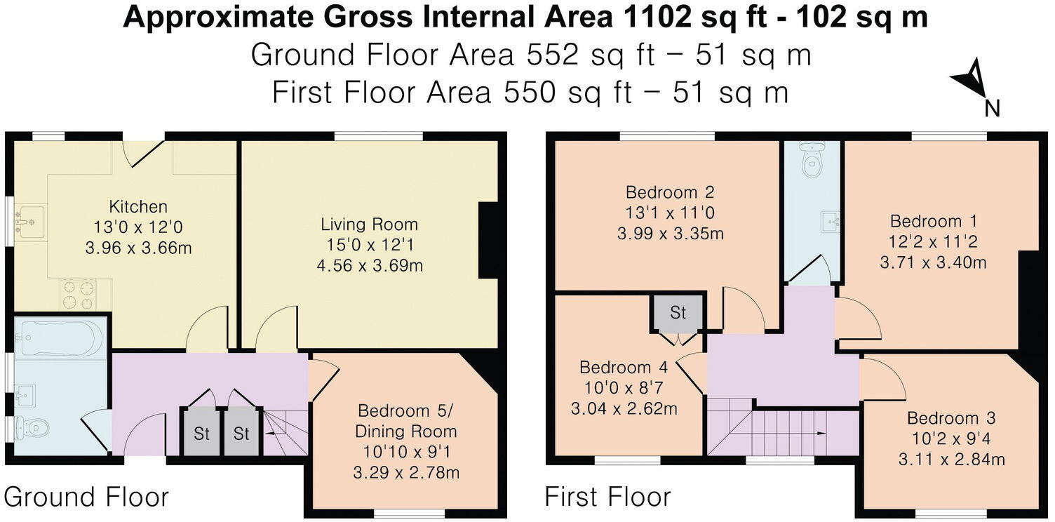 Norwood Close, Effingham floorplan
