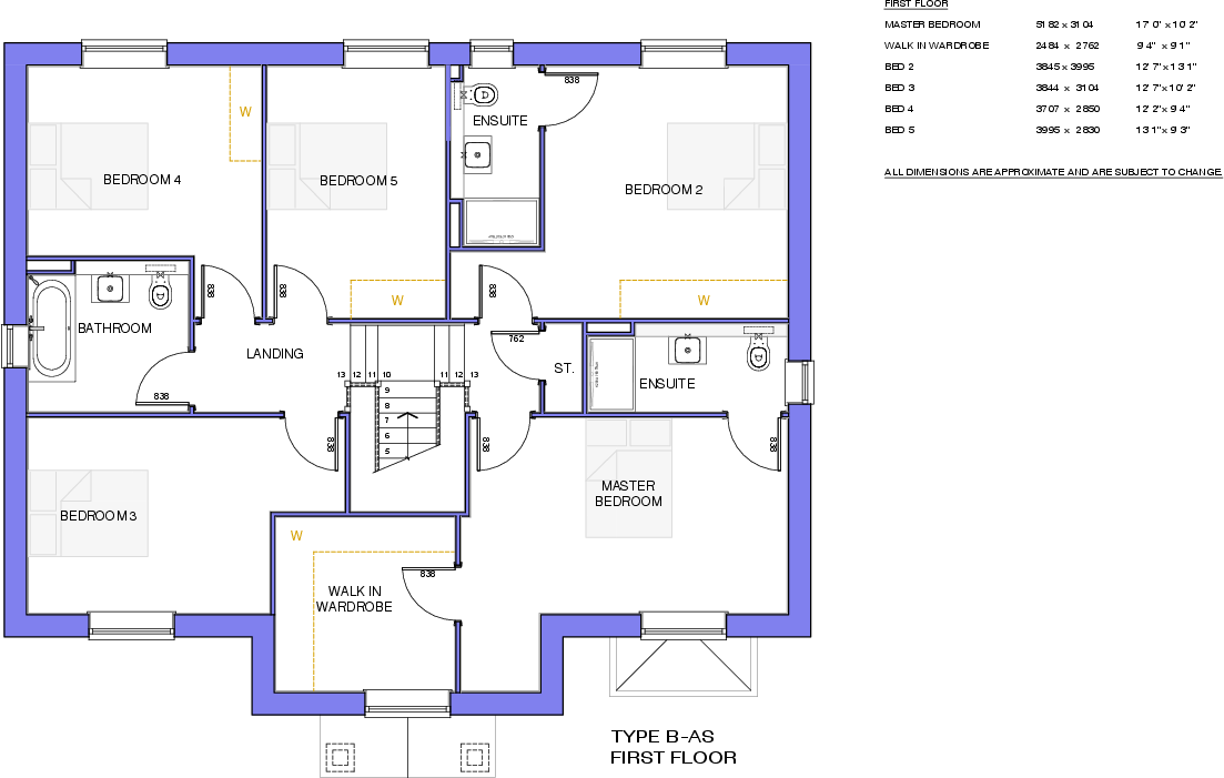 Braddus Homes, Priory Fields, Plot 3, Thorpe Road, Mattersey floorplan