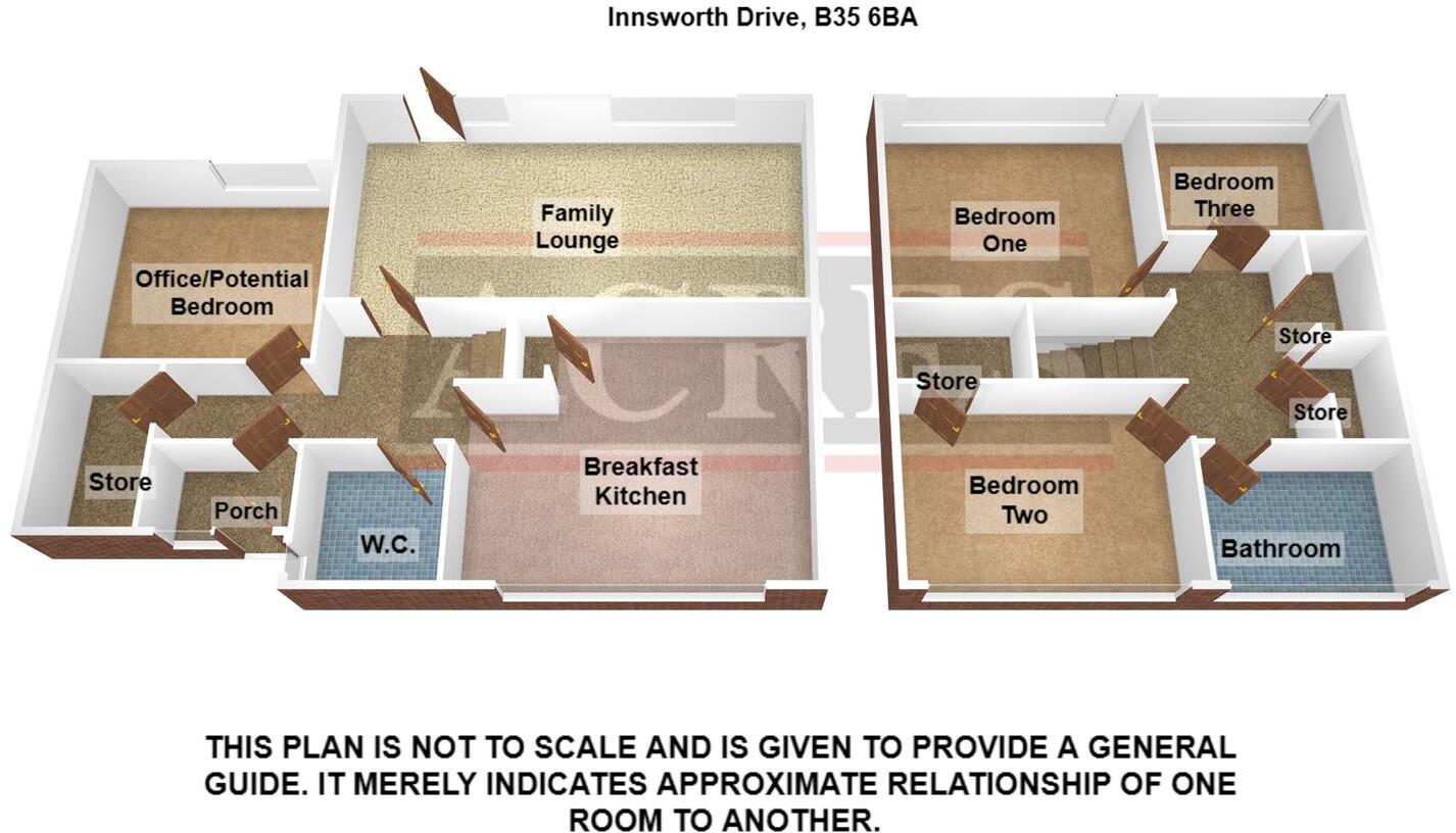 Innsworth Drive, Birmingham floorplan