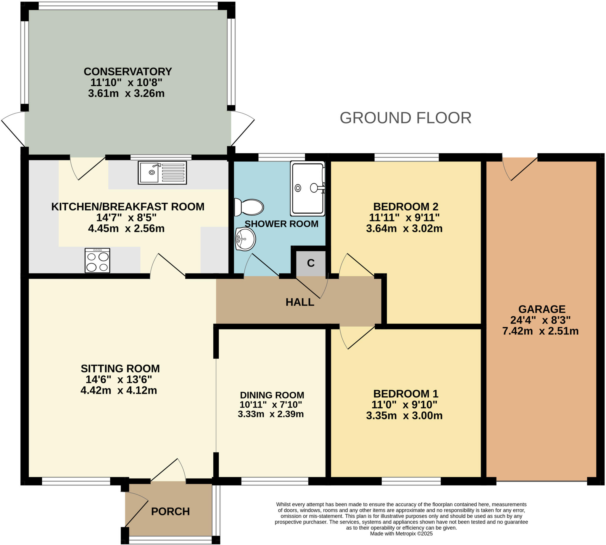 School Close, Fremington, Barnstaple, Devon, EX31 floorplan