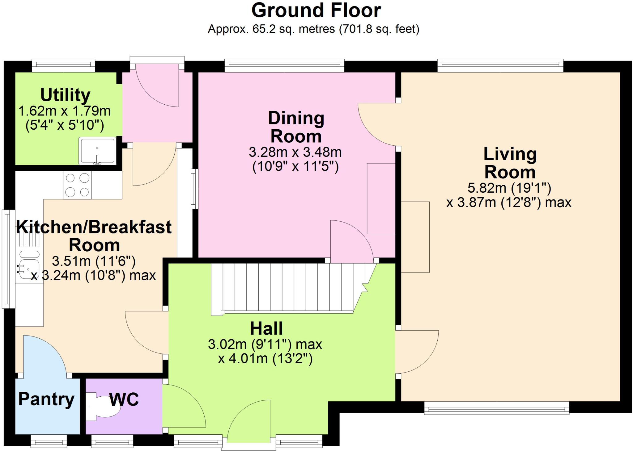 Trelawney Road, Saltash, PL12 floorplan