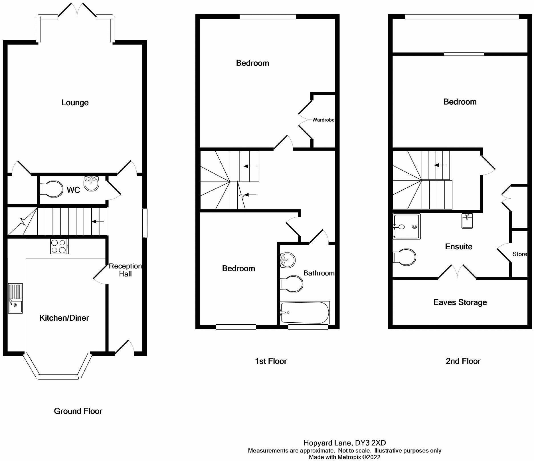Hopyard Lane, Lower Gornal, Dudley floorplan