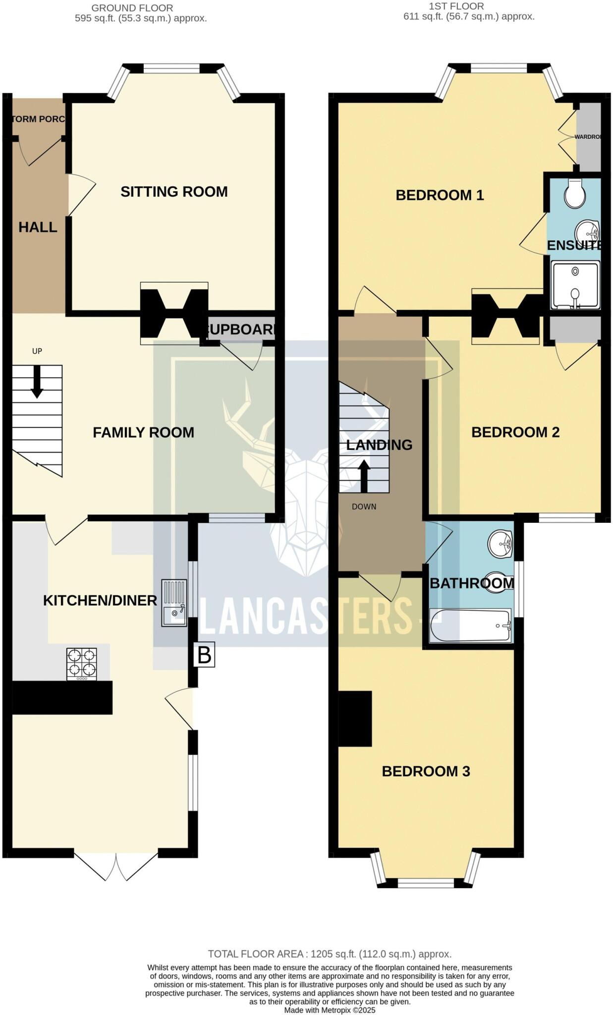 Bellevue Road, Cowes, PO31 floorplan