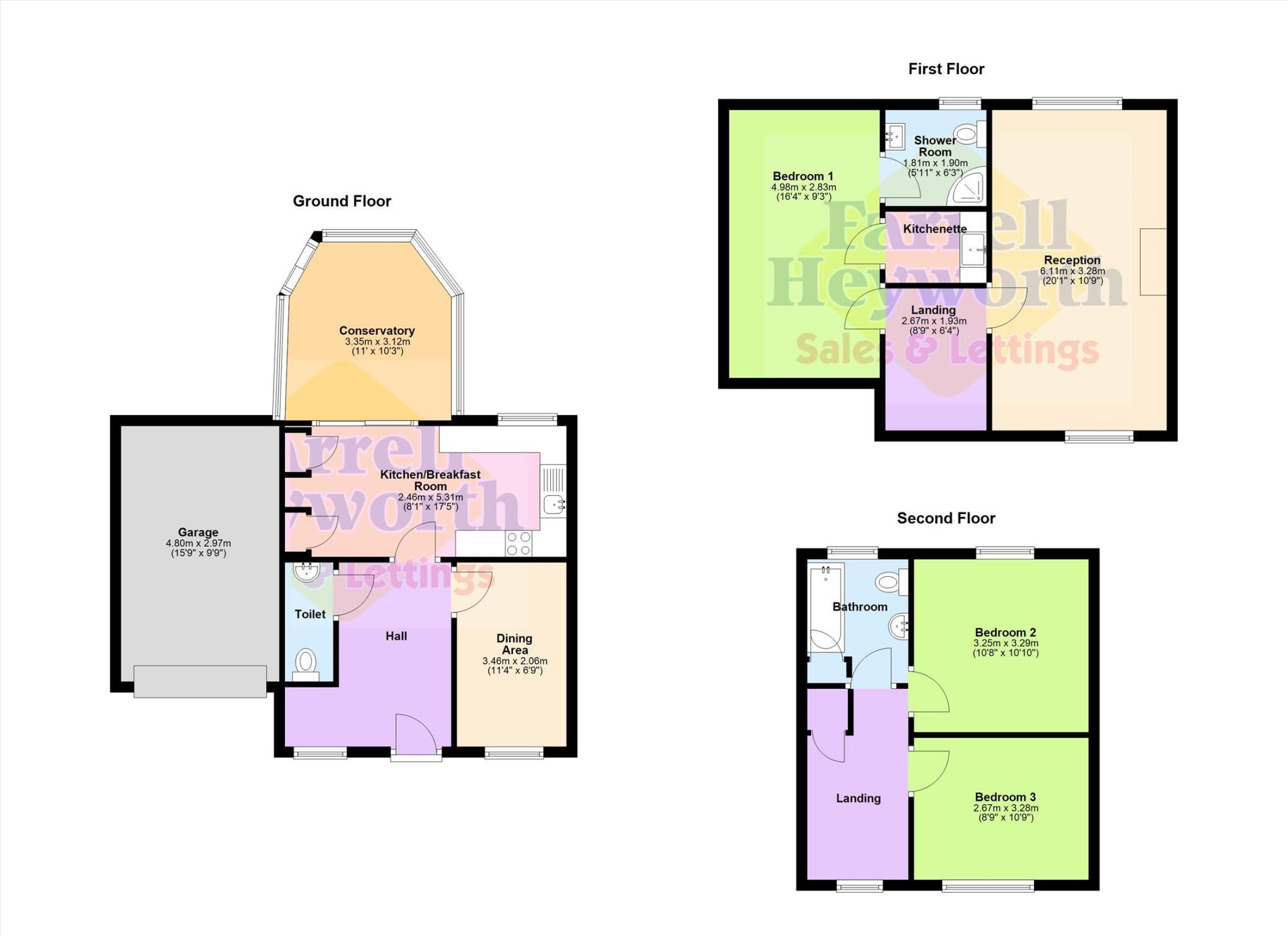 Topiary Gardens, Bowgreave, Preston floorplan