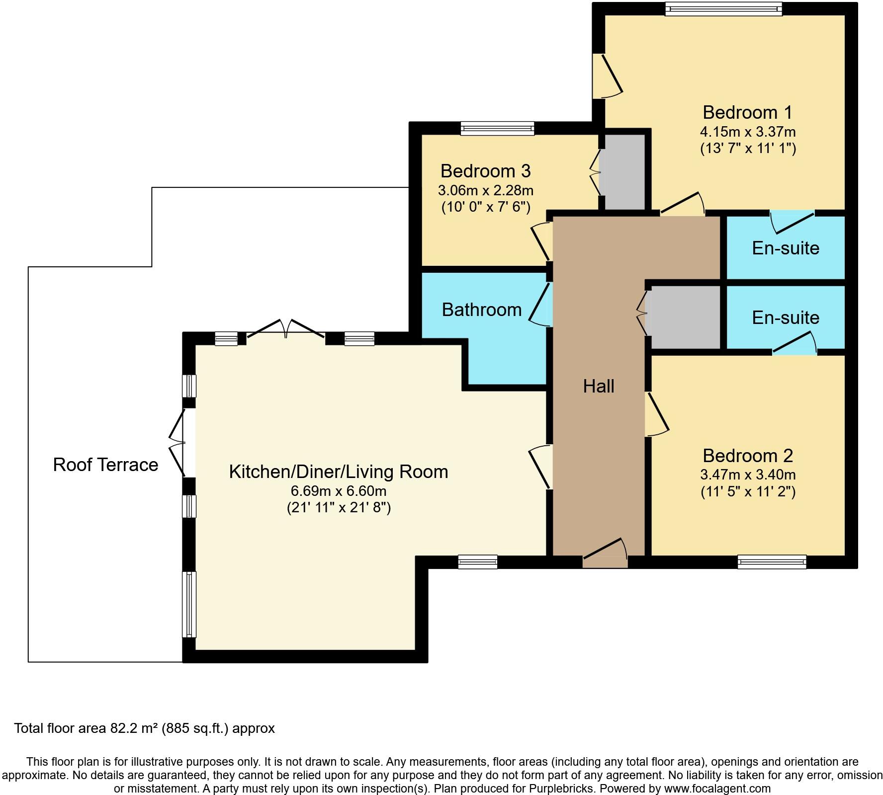 49 Hurst Street, Liverpool, L1 floorplan