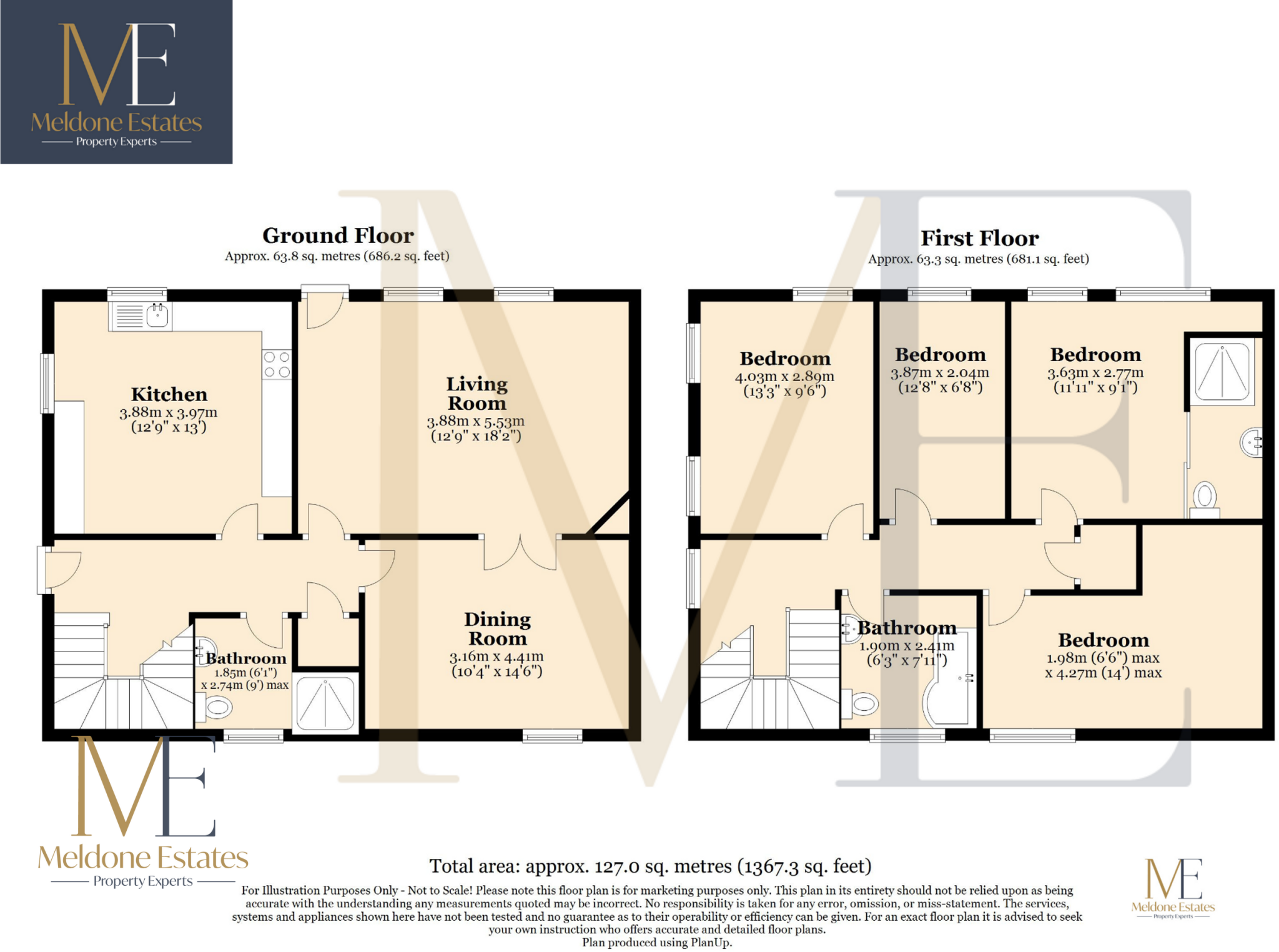 Vale Road, Northfleet, Kent floorplan