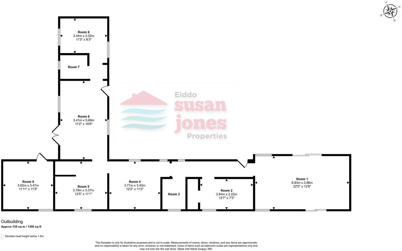 Llanaelhaearn, Caernarfon LL54 floorplan