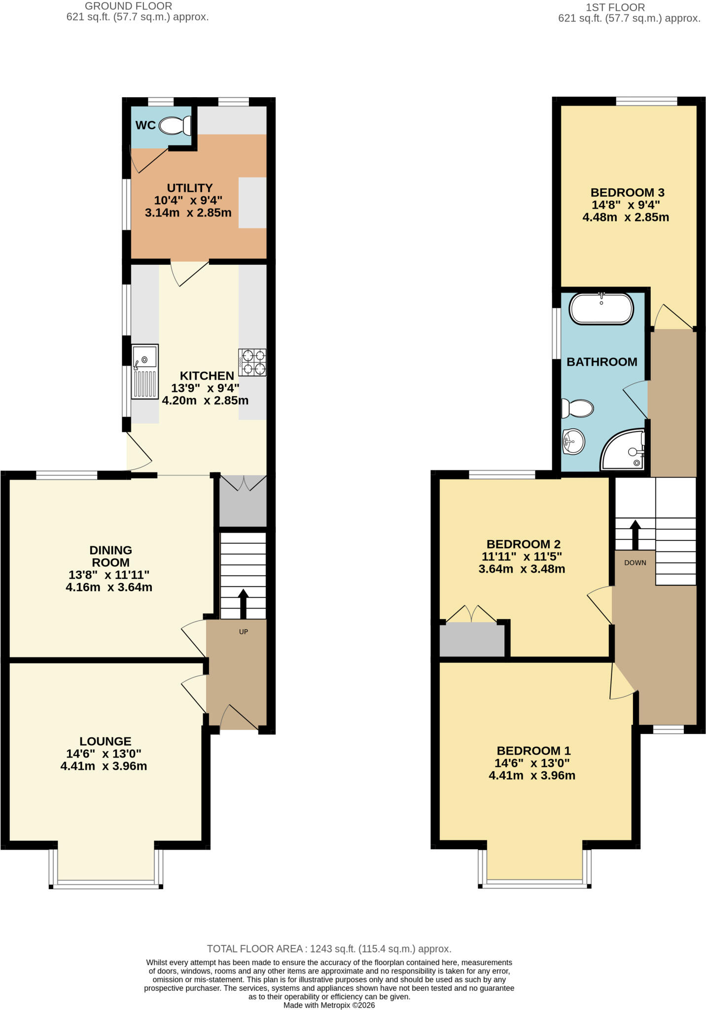 Barrow Road, New Holland, Barrow Upon Humber, North Lincs, DN19 floorplan