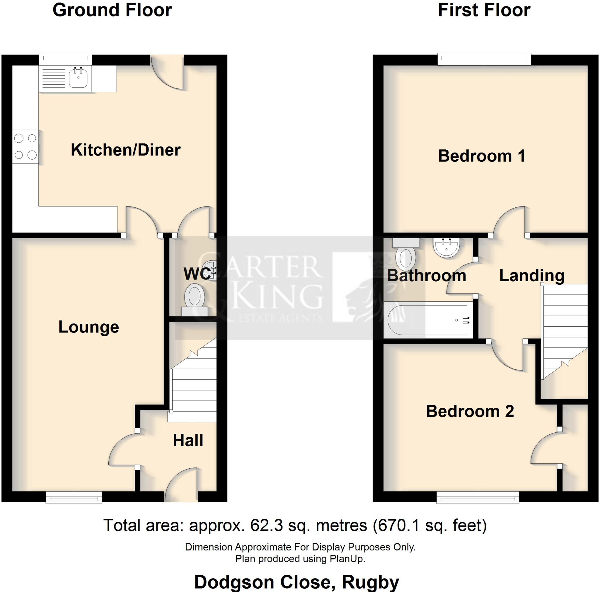 Dodgson Close, Cawston, Rugby floorplan