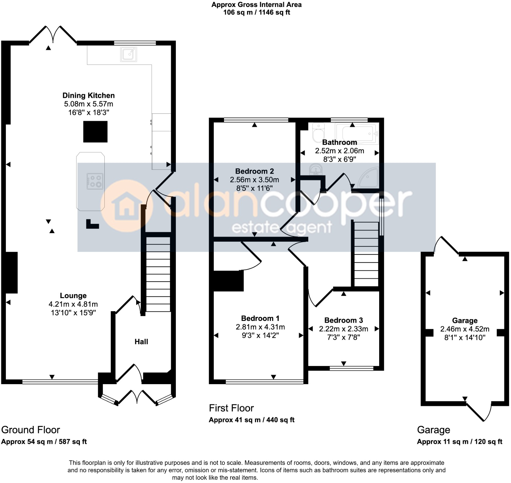 Berwyn Way, Church Farm, Nuneaton, CV10 8QN floorplan