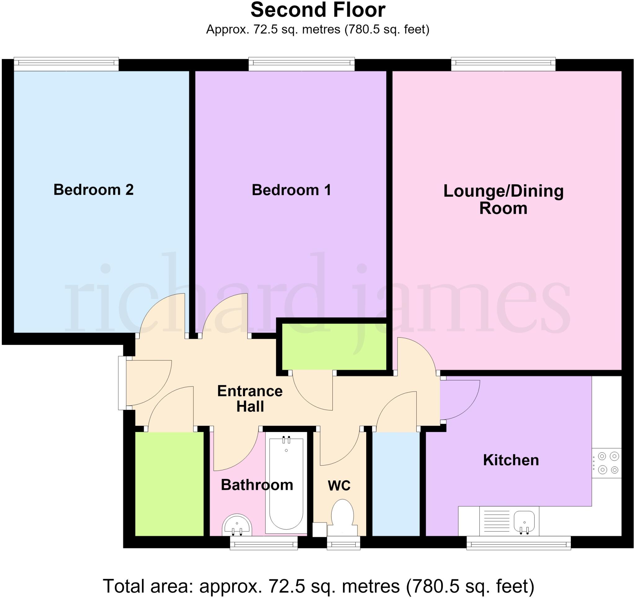 Townsend Close, Wellingborough floorplan