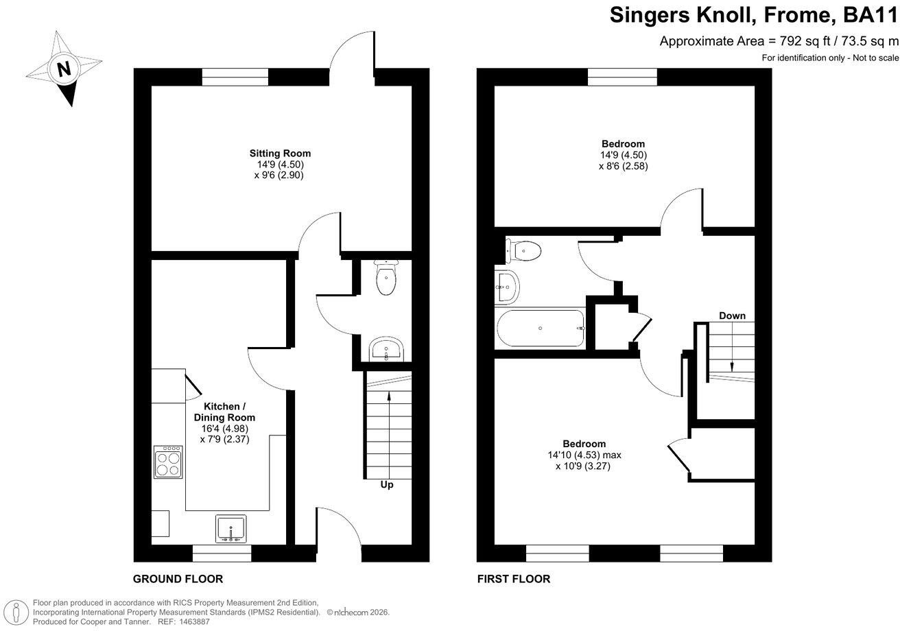 Singers Knoll, Frome, BA11 floorplan