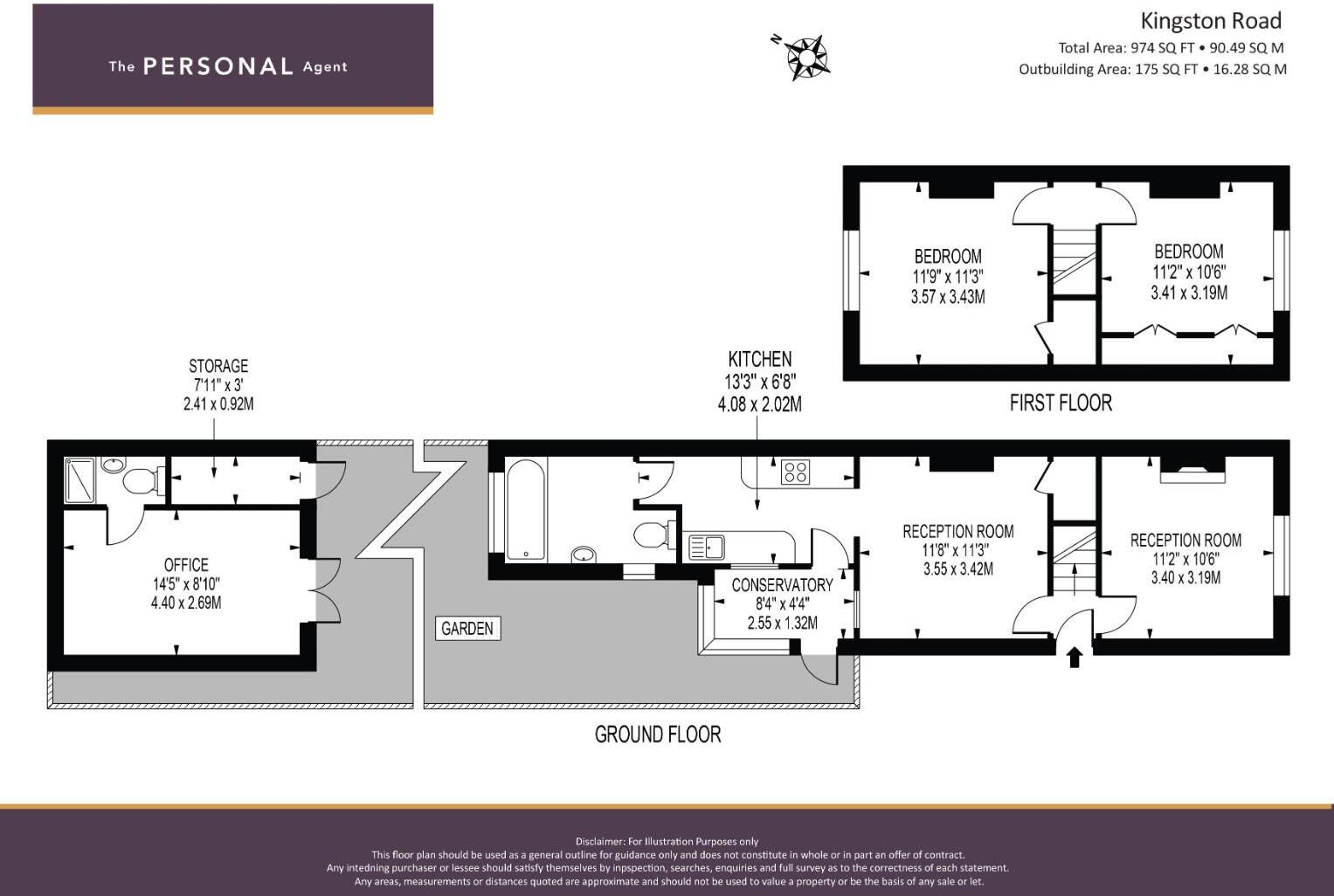 Kingston Road, Ewell Village floorplan