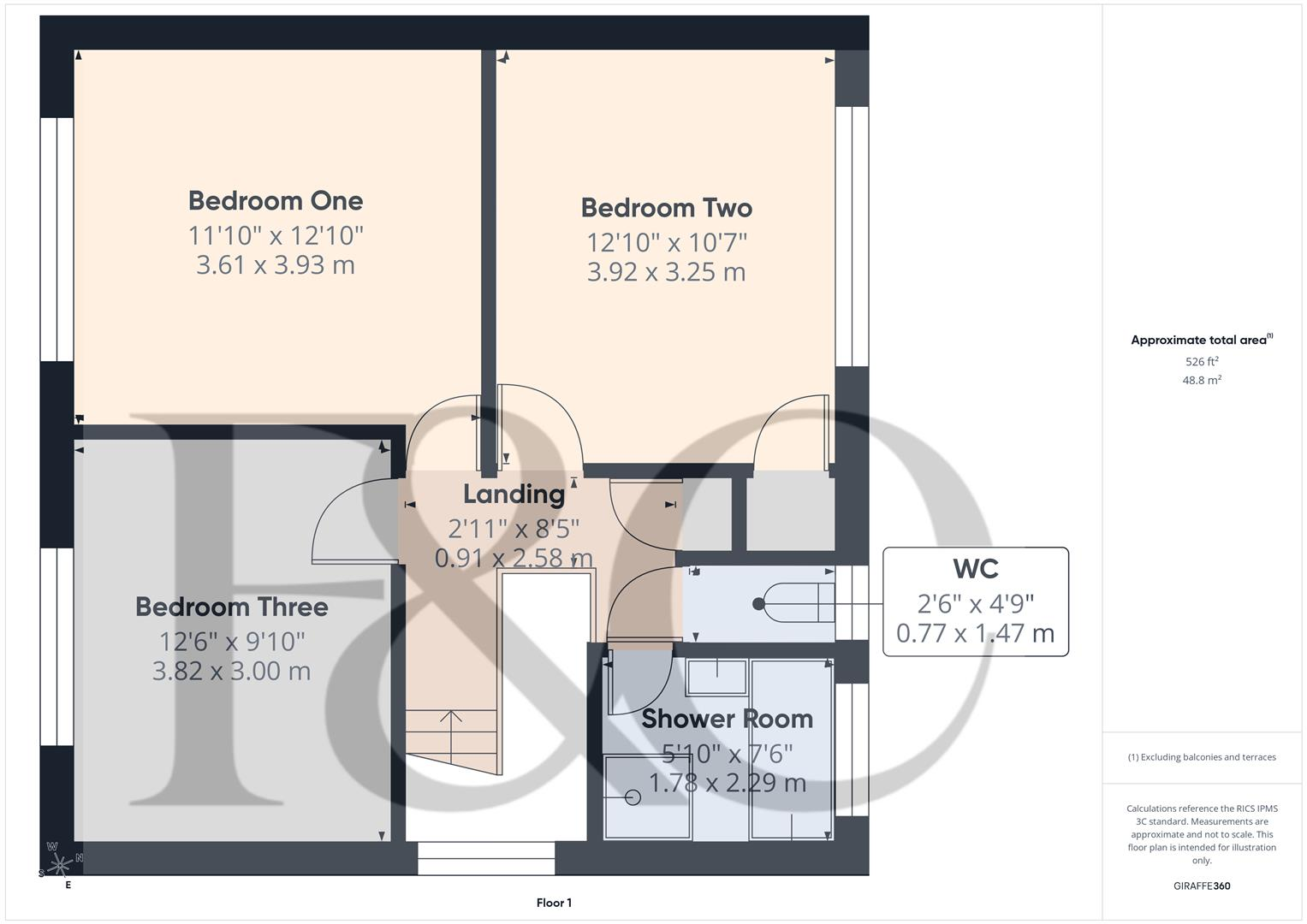 Murray Road, Mickleover, Derby floorplan