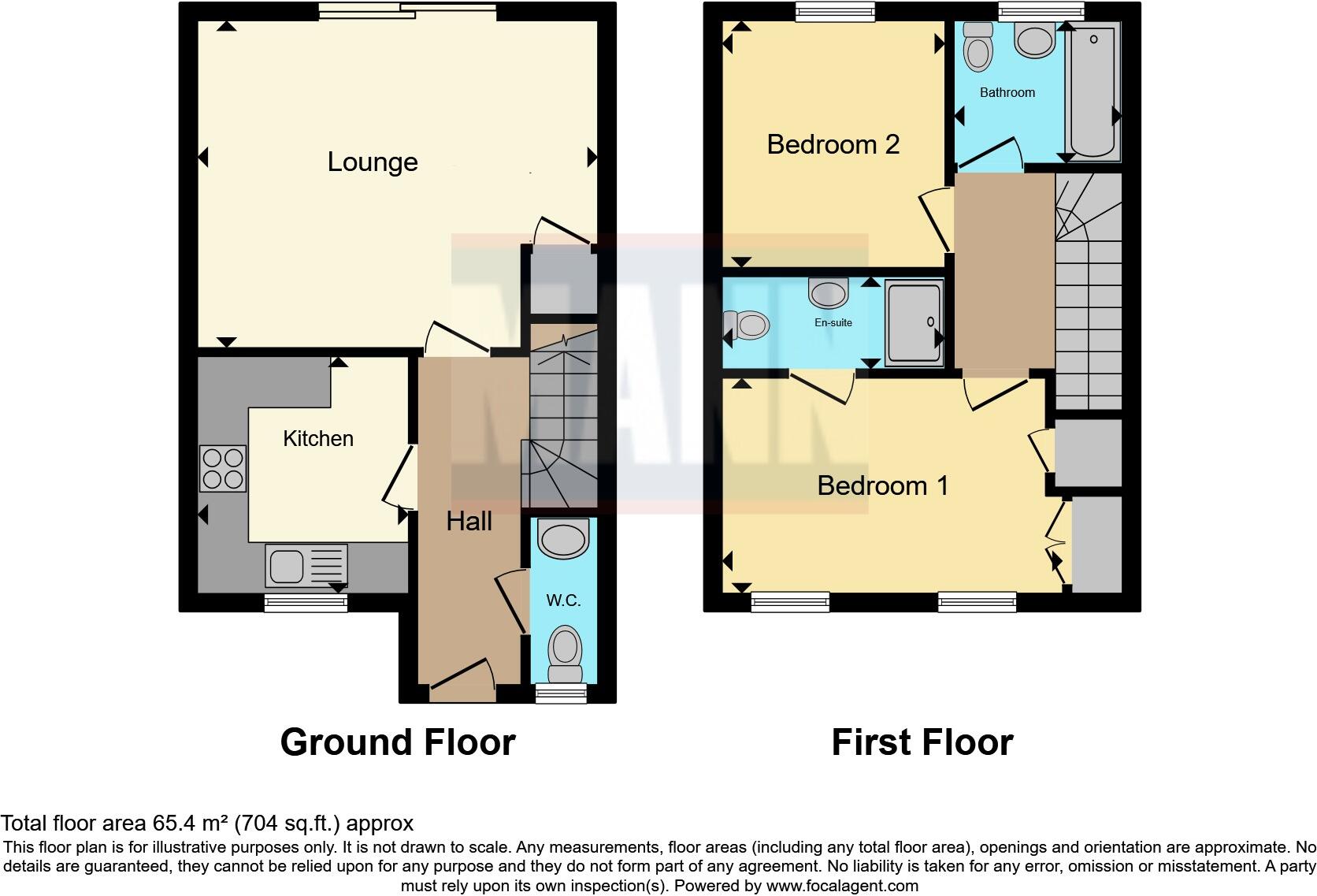 Cotton Road, Portsmouth, Hampshire, PO3 floorplan