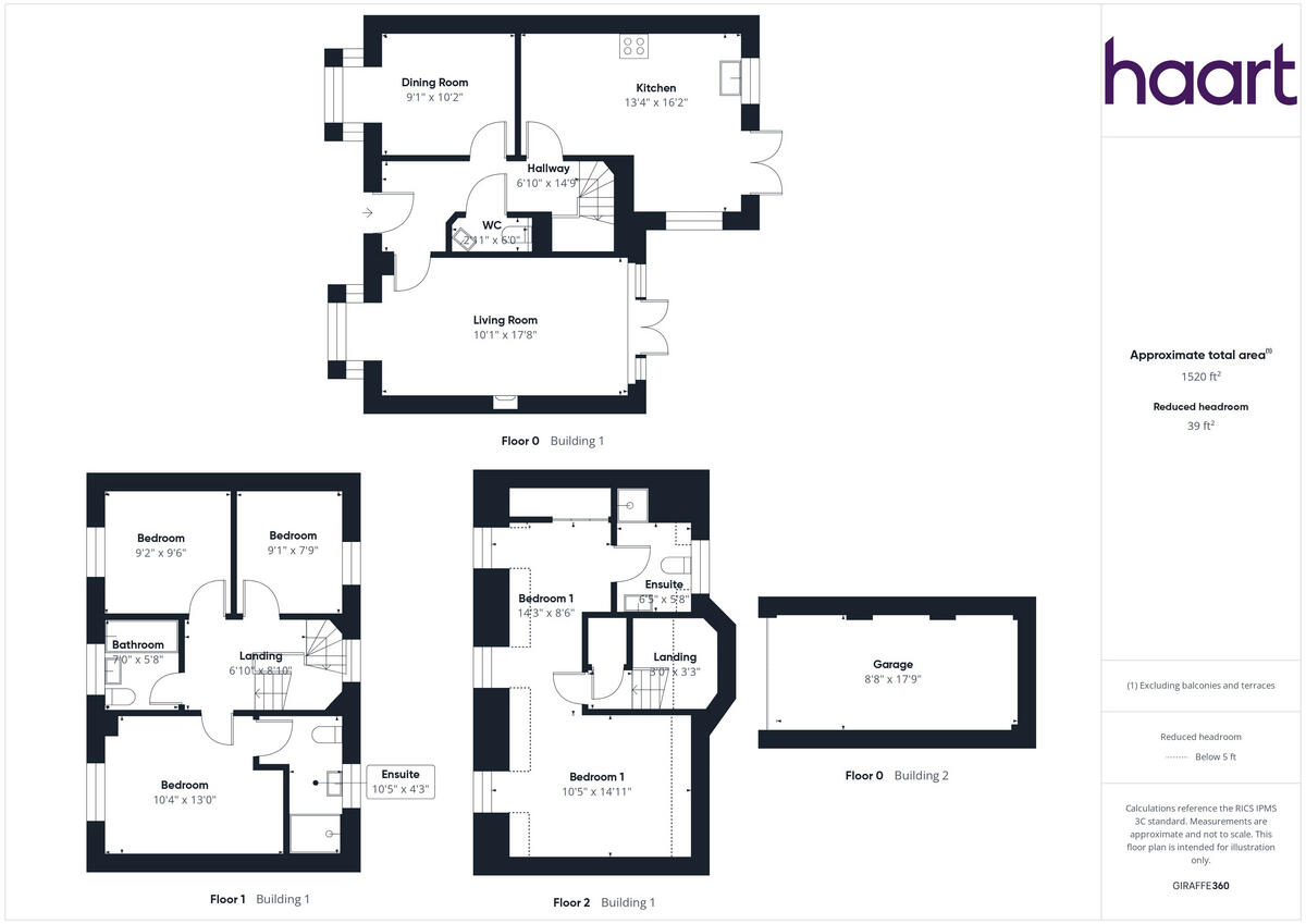Oxford Close, Academy Fields Estate, Gidea Park floorplan