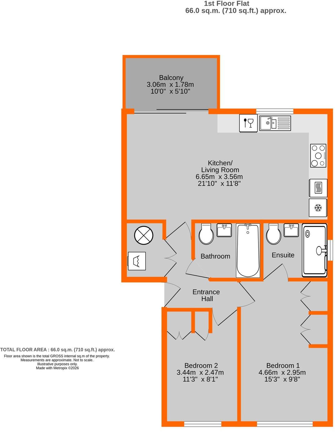Canterbury Close, Beckenham, BR3 floorplan