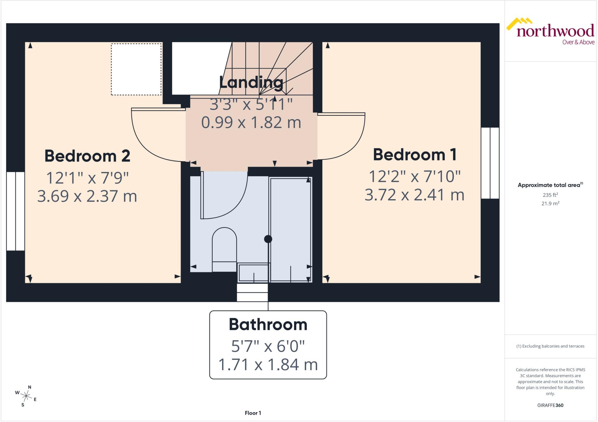 De la Warr Drive, Banbury, OX16 floorplan