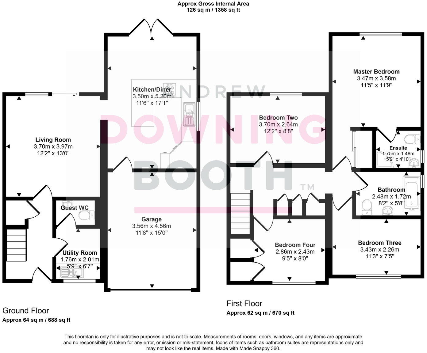 Meadowbrook Road, Lichfield, WS13 7RN floorplan