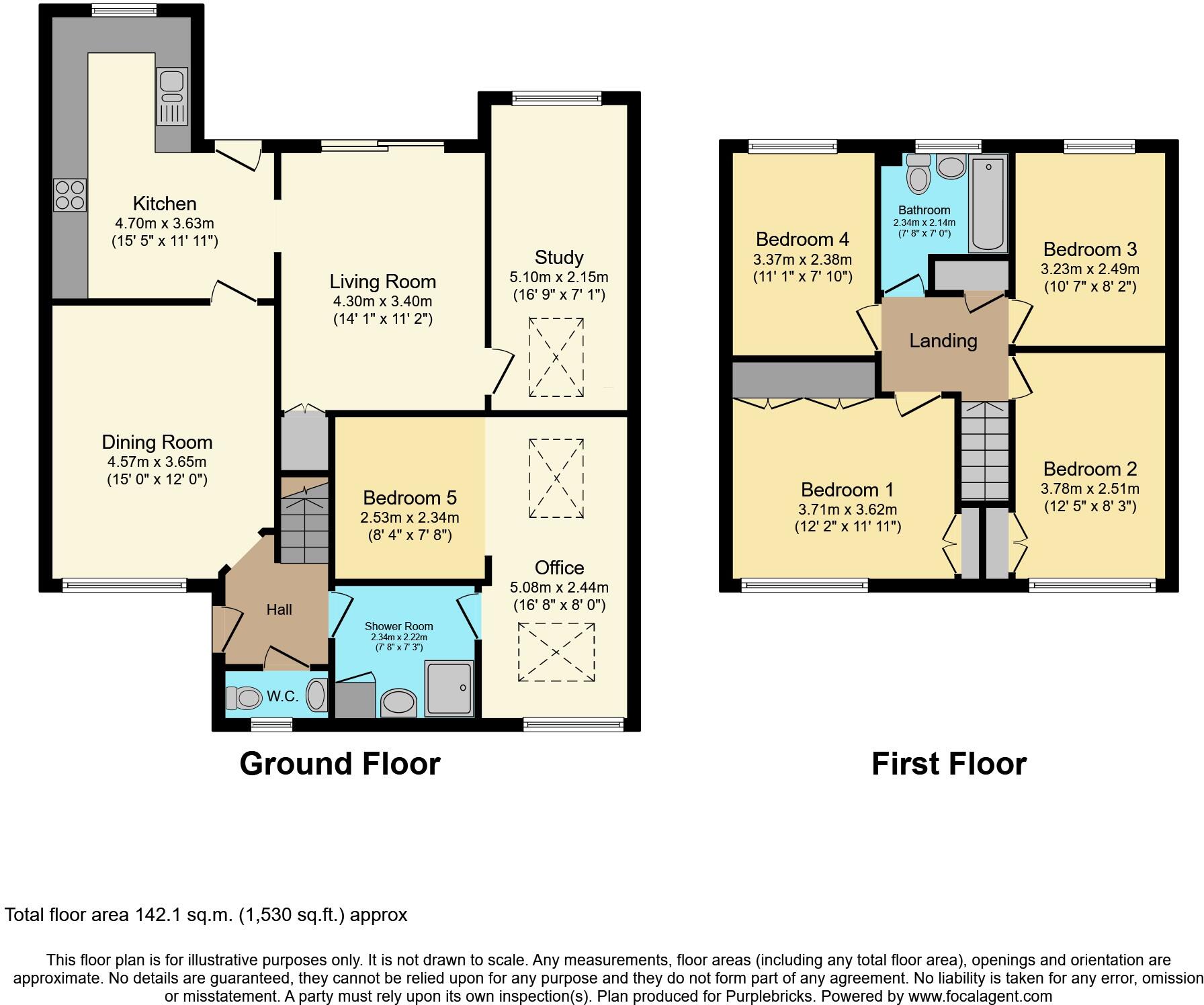The Limes, Cambridge, CB22 floorplan