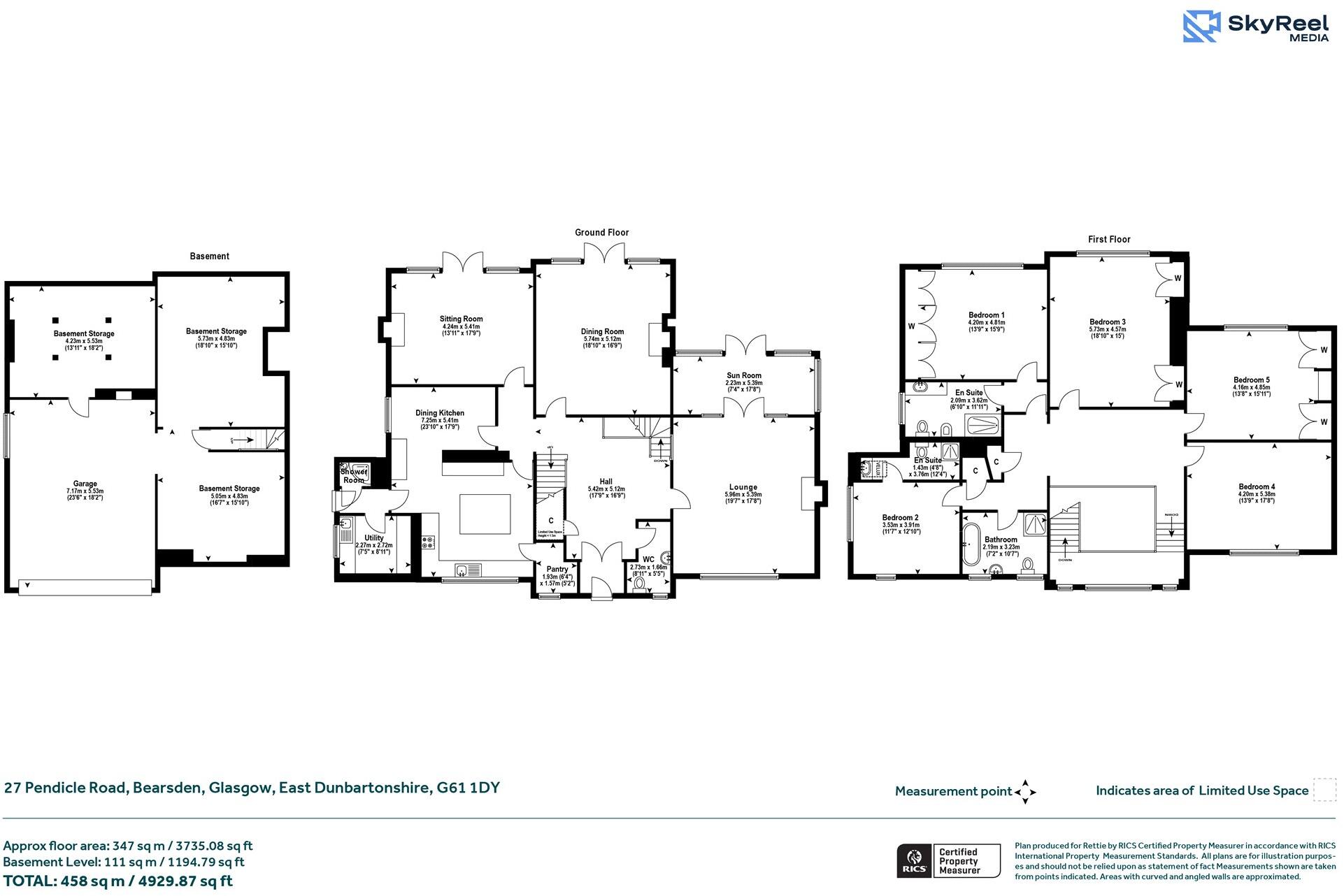 Pendicle Road, Bearsden floorplan