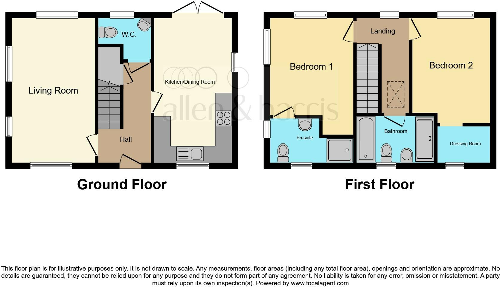 Walrow Road, Highbridge floorplan