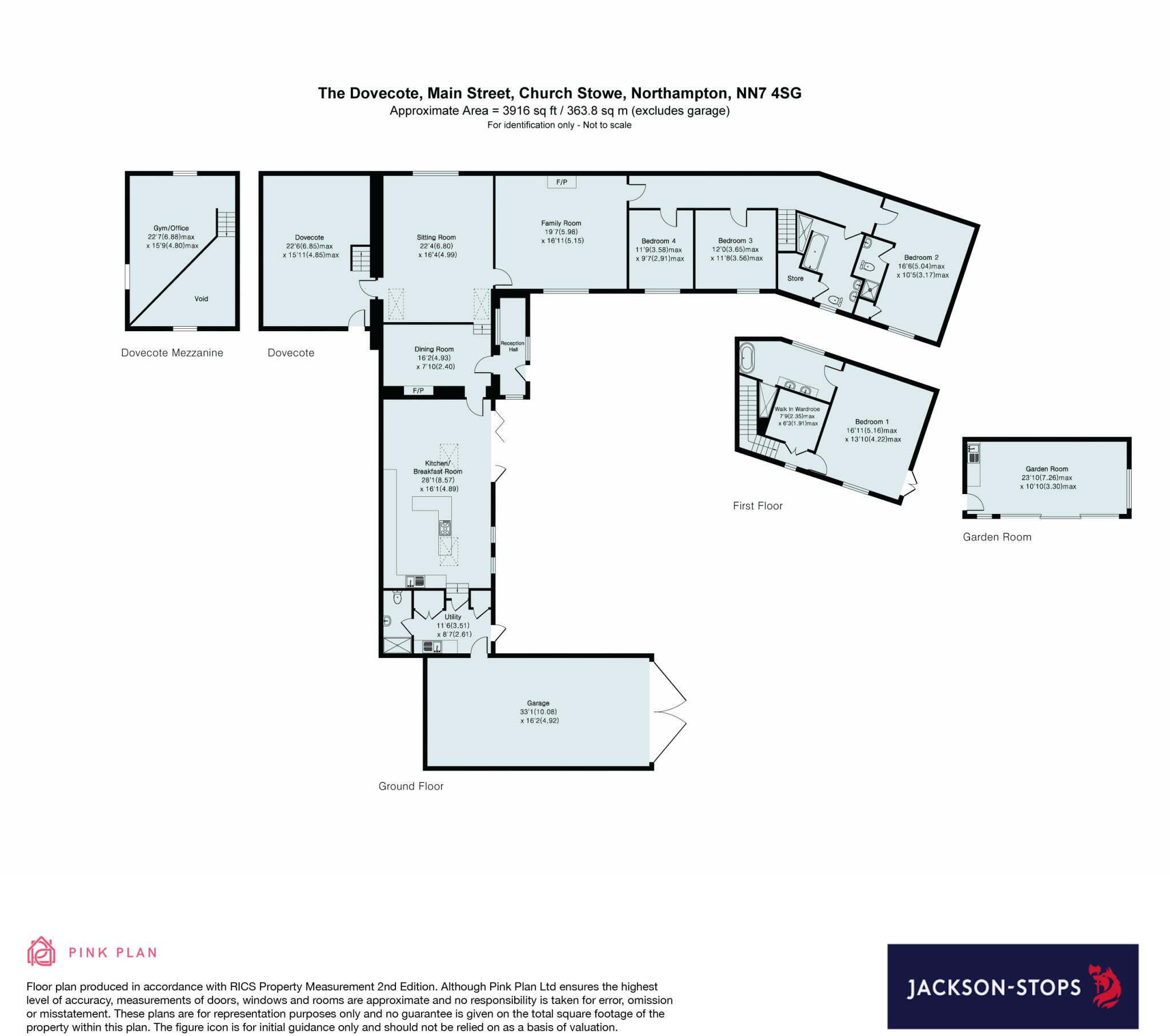 Main Street, Church Stowe, Northampton, Northamptonshire, NN7 floorplan