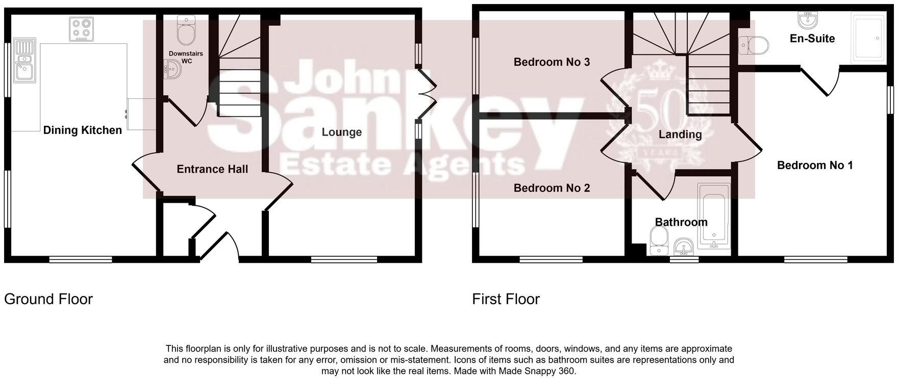 Goldcrest Avenue, Rainworth, NG21 floorplan