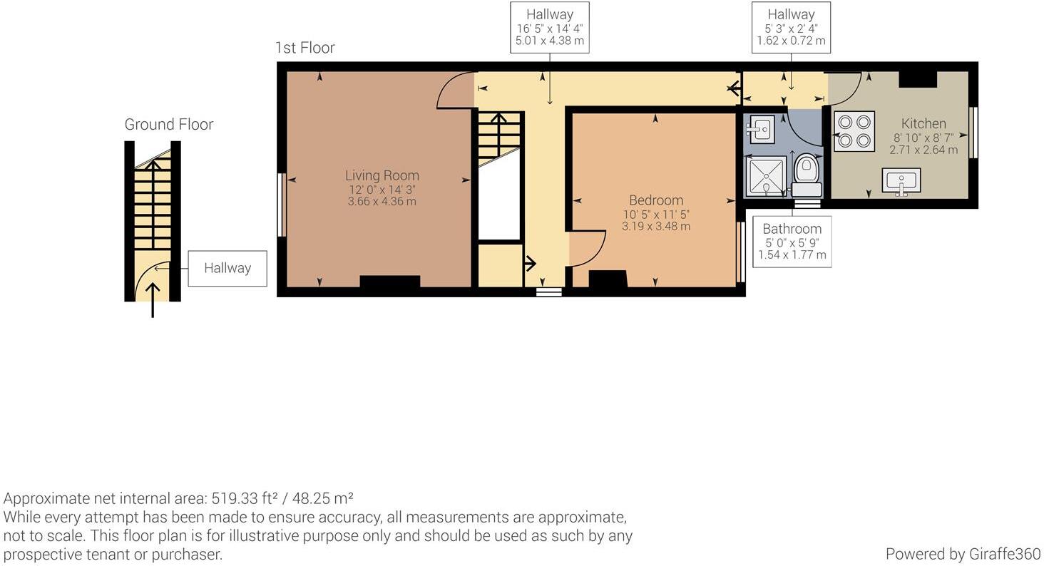 London Road, Boston floorplan