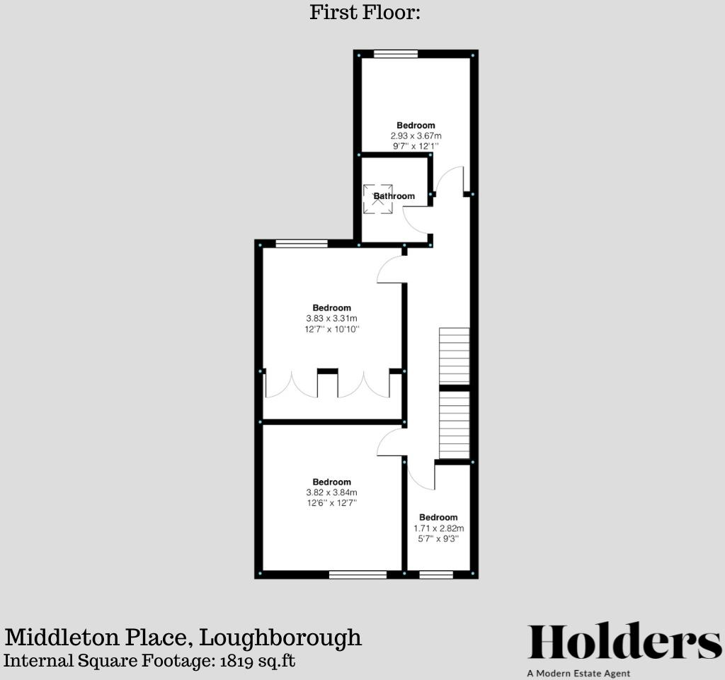 Middleton Place, Loughborough floorplan